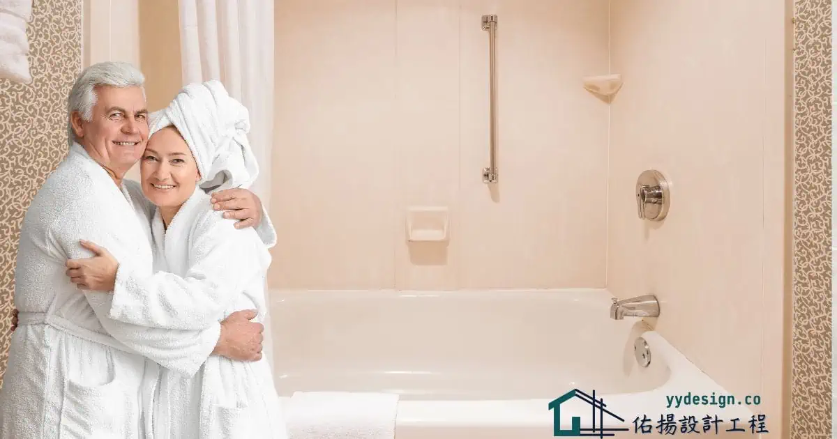 消除更衣室或浴室室溫和熱洗澡水之間的溫差，建議可安裝浴室暖氣機